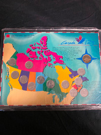 1992 Canadian Provincial Quarter Set