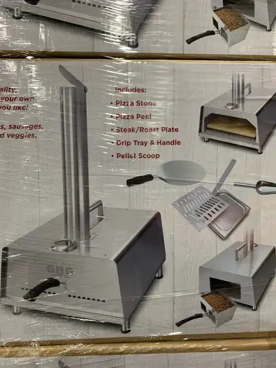 Brand New Open Box  Wood Pellet Pizza  Oven Set, View more