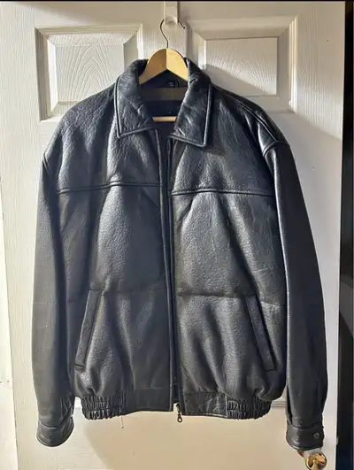 London Fog Original Leather Jacket (Size L), View more