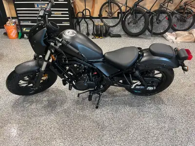 2019 honda rebel 500cc. Bike is in great condition, always kept in heated gradge. Come with -Upgrade...