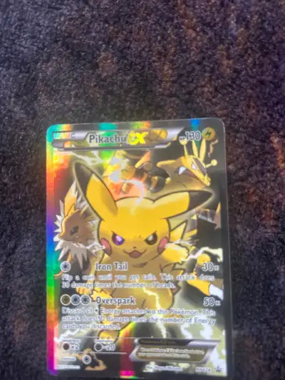 pikachu ex xy124 promo Pokémon card /  Mp/hp, View more