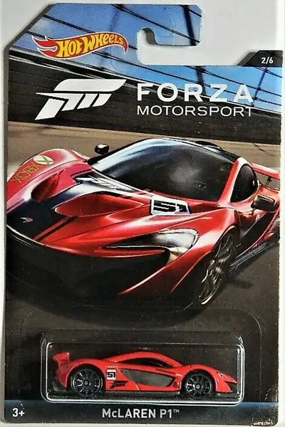 Hot Wheels 1/64 scale McLaren P1 Forza Motorsport diecast new sealed, $10. Pickup in north Ajax, shi...