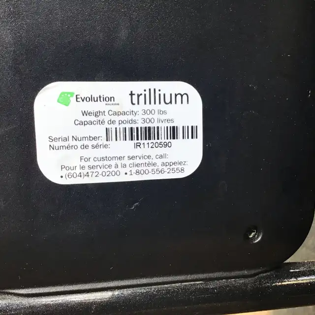 Evolution Trillium Medical walker64623145950977125
