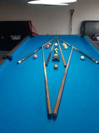 Dufferin 9'Lx4.5'w bar pool table