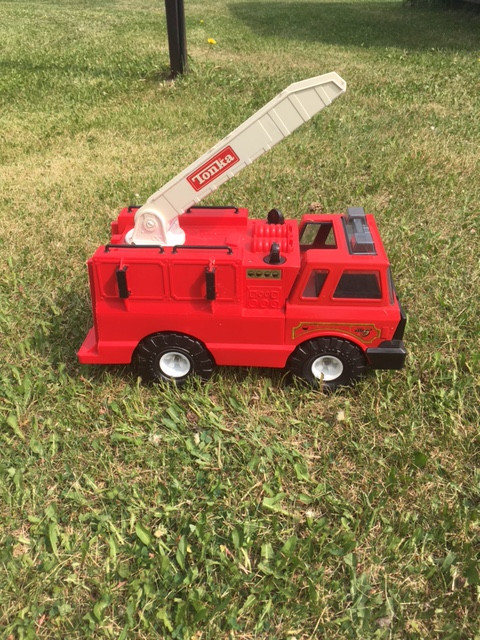 Tonka toy fire truck in Toys & Games in Strathcona County