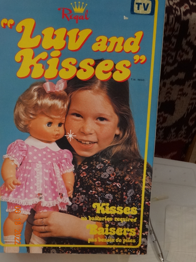 Vintage 1970s doll,MIB, LUV AND KISSES,no batteries,Have a look, View more