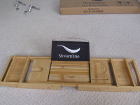 Bamboo Bath Tub Tray