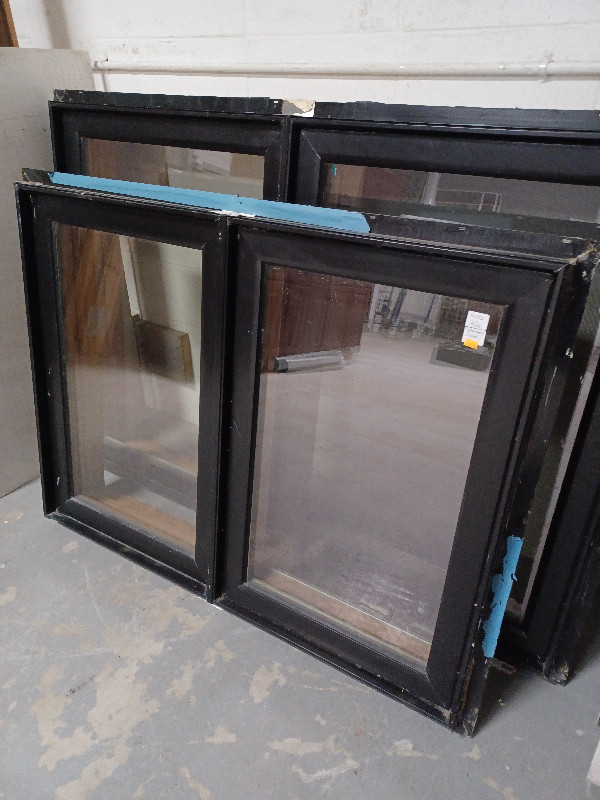 Black Window- 47 1/2 X 35 1/2 in Windows, Doors & Trim in Edmonton