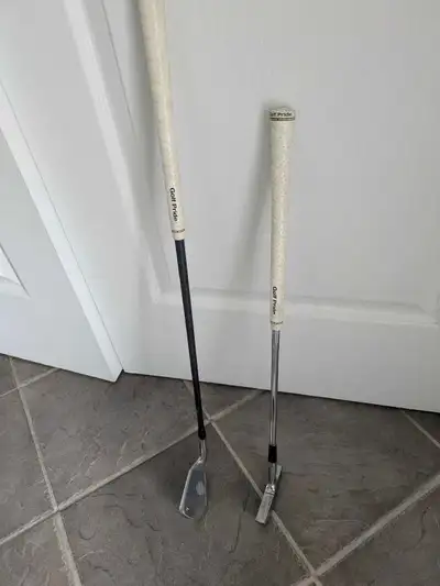 child sized putter and iron, View more