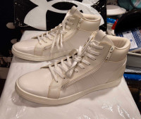 Aldo new white high fashion sneaker, men's size 13, euro 46, 