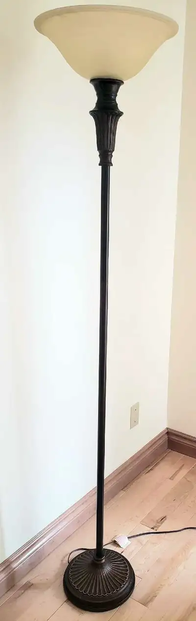 Metal floor lamp , View more