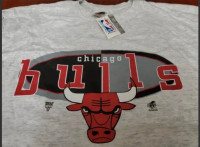 Vintage new Chicago bulls Ravens tshirt made in Canada mens XL