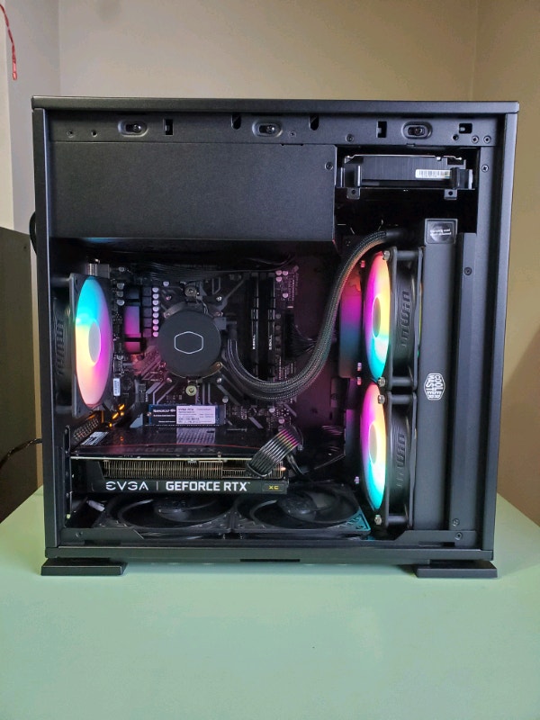 mATX RTX Gaming PC (3600x/RTX 3060/32GB RAM/AIO/ARGB/WIFI&BT) Desktop