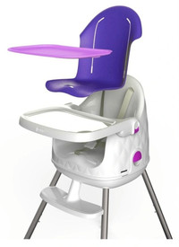 Great Condition Keter High Chair in Purple