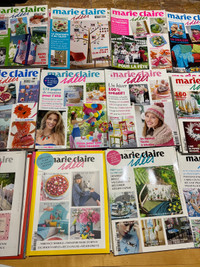 Lot de magazines Marie-Claire idées