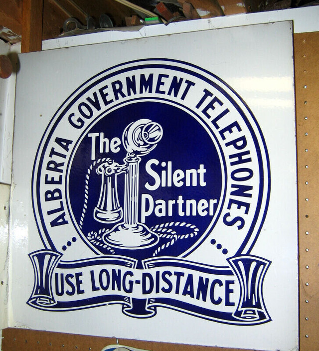 Canadian Telephone Signs in Arts & Collectibles in Burnaby/New Westminster - Image 3
