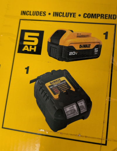 Dewalt 20v 5Ah Battery and Charger (BRAND NEW), View more