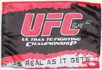 Billy Quarantillo Signed UFC Flag (JSA)