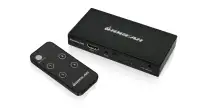 IOGEAR GHDSW4K4 Video/audio switch 4 x HDMI With Remote Control