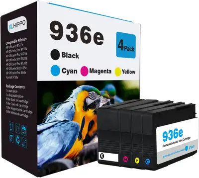 Ink Cartridges for HP Printers (4 Pack)- 936e - Brand New Sealed, View more