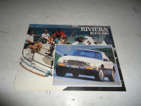 1986 Buick Riviera Dealer Sales Brochure. Can Mail in Canada.