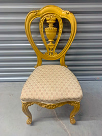 French Accent Chair - Gold