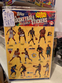 1997 Topps Stickers Panel 2/5 KOBE ROOKIE NBA Showcase 267