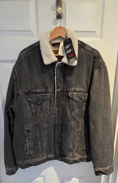 Levis Grey denim jacket , View more