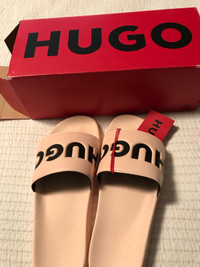 Hugo Boss  Mens Slider Sandals Brand New in Box -  Size 11