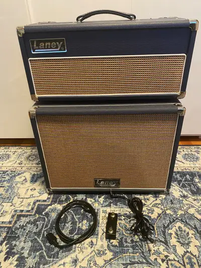 Laney Lionheart L20H Head and L112 Cabinet, View more
