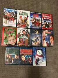 Christmas DVDs All for $20