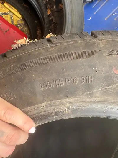 3 Tires off a 2020 Corolla. 205/55/R16. Still in really good condition. Selling for $60for all three...