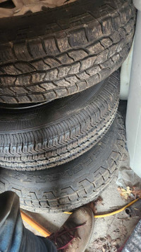 Rims and tires off 2018 jeep jk 