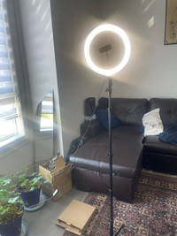 Ring light photo stand