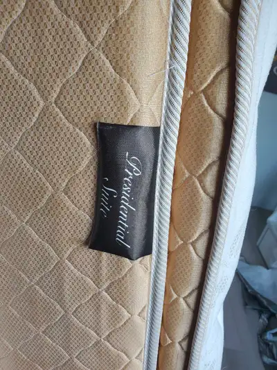 Free Queen pillow top mattres box spring and frame, View more
