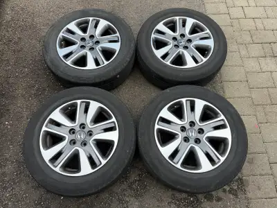Price is mainly for the rims. Tires can be used temporarily but will need to be changed soon. No lea...