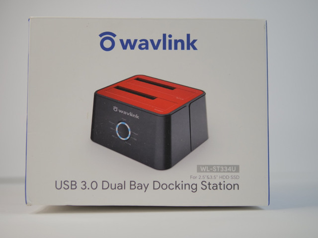 WAVLINK (WL-ST334U) USB 3.0 Dual Bay Docking Station - red in Flash Memory & USB Sticks in Hamilton
