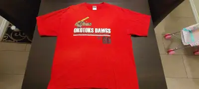 Licensed Okotoks Dawgs shirt, mintMens XL, $8, View more