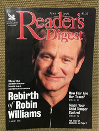 Robin Williams - Reader’s Digest (c) June 1999