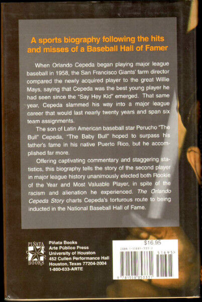 “The Orlando Cepeda Story” hardcover book, autographed by author dans Art et objets de collection  à Dartmouth - Image 2