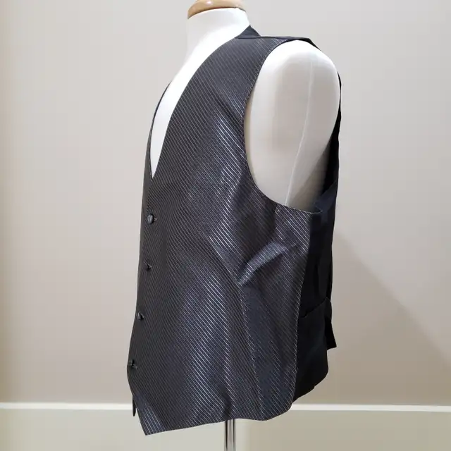 Men’s Grey Pinstripe Vests or Waistcoats – $5 Each in Men's in Downtown-West End - Image 5