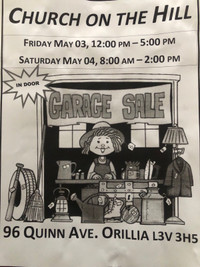 Garage Sale @ Church on The Hill, Orillia