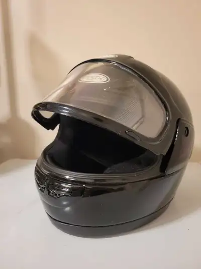 Only used a few times, mostly been in storage. Good for a back up or for the kids. Size is XL I thin...
