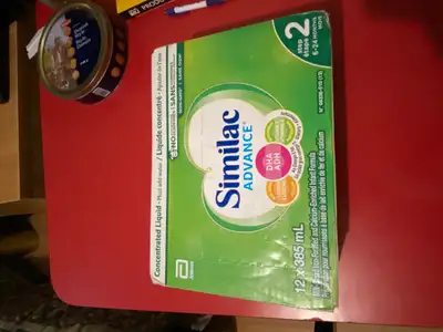 Unused 12 Case Similac Advance Baby Formula Step 2 (6 to 24 month) 12 x 385 ml concentrated liquid f...