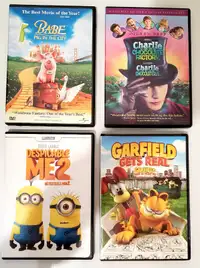Children DVD: Despicable Me 2, BABE Pig in the city, etc.