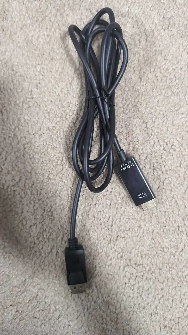 HDMI to DisplayPort Cable in Cables & Connectors in Cambridge - Image 2