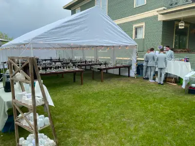 Party/Wedding Tent Rental - 20'x40 Foot' - Seats Up to 80 People! Make your event memorable with our...