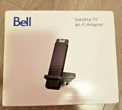 BRAND NEW,,,,,,,Bell Satellite TV wifi adapter NETGEAR 300 Mbps With Stand Brand New