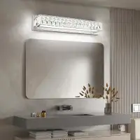 30 inch LED Bathroom Crystal Vanity Lighting Fixture - Brand New