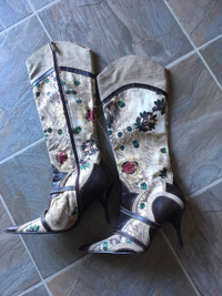 Cowboy boots Just Cavalli  western boots sz 38 1/2 or 8